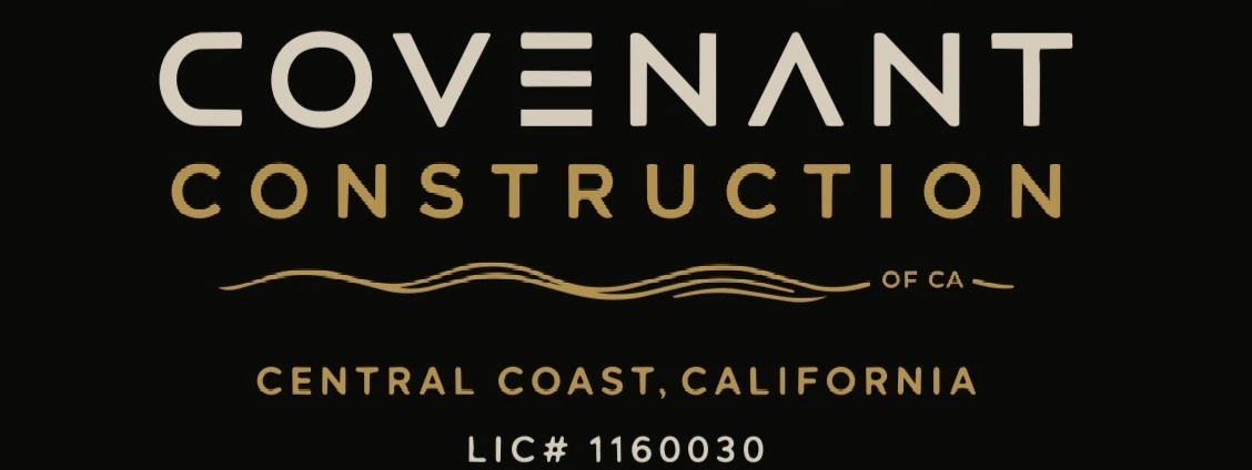 Official Covenant Construction of CA logo, Central Coast California, license 1160030